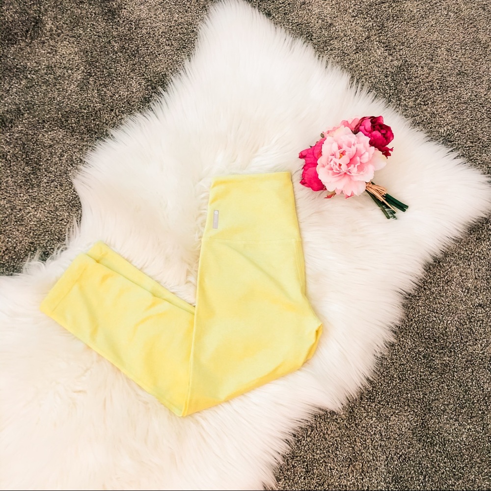 Zella Yellow Leggings